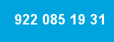 922 085 19 31